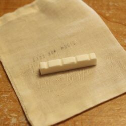 SGM slotted bone nut for 4-string electric bass