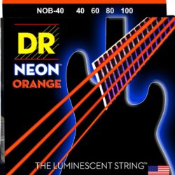 DR Neon Orange Bass Strings 40/100