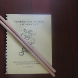 Margasa Drum Practice Manual with Free Drum Sticks