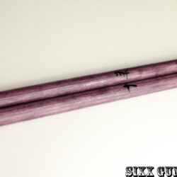 SGM Taiko, Bachi Drum sticks, Japan wood, 1 pair Purple Blossom, Handmade in USA