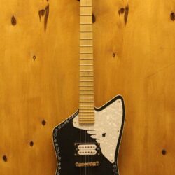 USA Margasa / Roman Sixx Swan Custom Electric Guitar, single piece body/neck