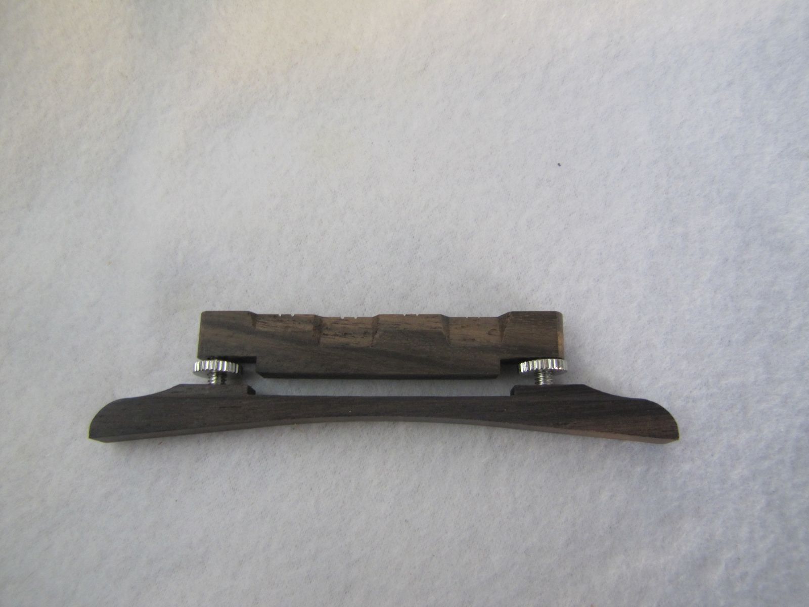 Mandolin floating bridge, adjustable, rosewood