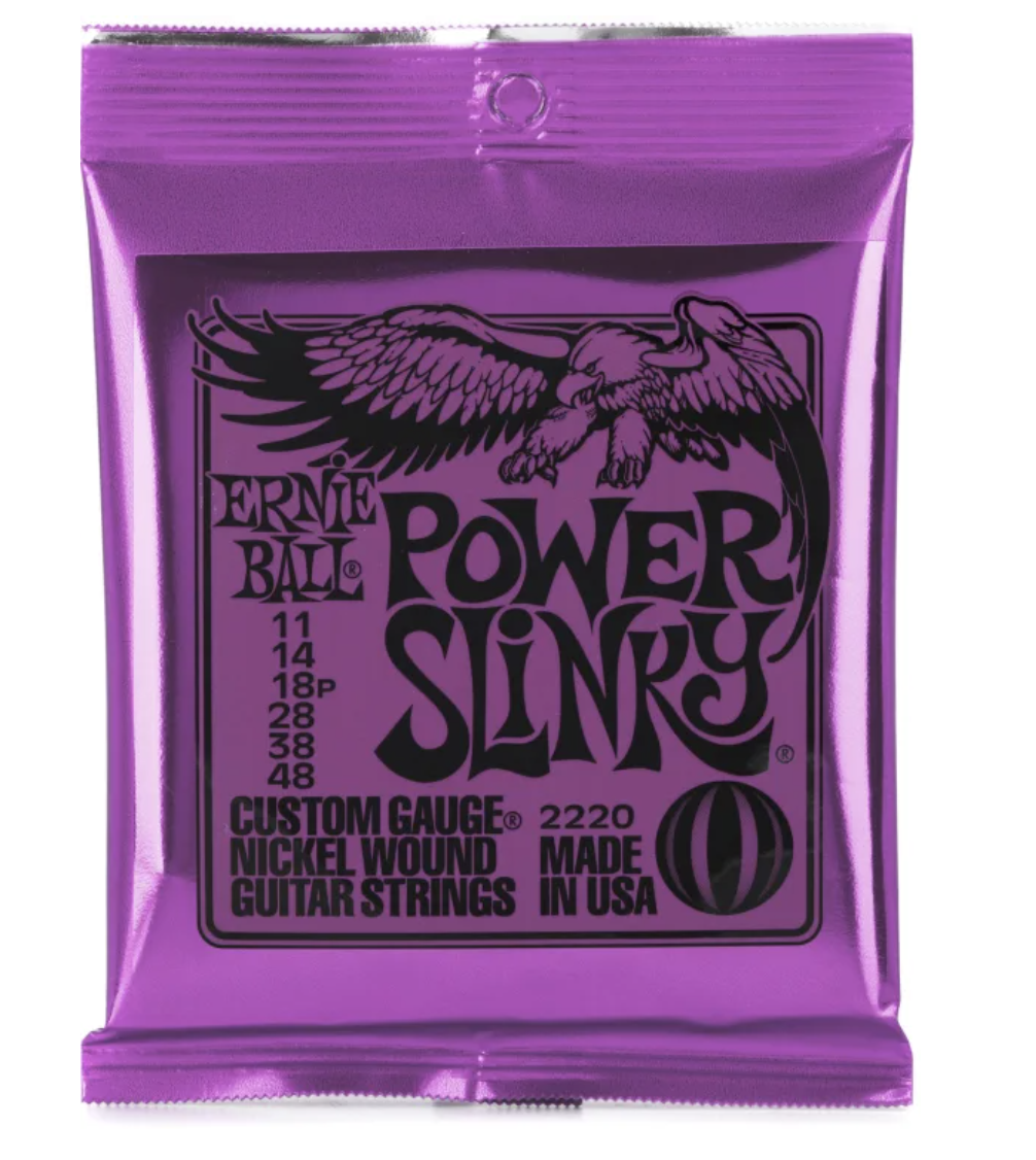 Ernie Ball Power Slinky Strings 11-48