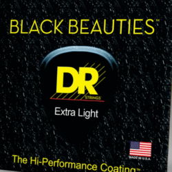 DR Black Beauties Acoustic Guitar 10-48