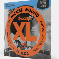 D'Addario Jazz Medium Electric Guitar Strings 13-56