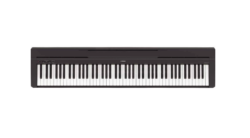 Yamaha P71B 88 Key Weighted Action Digital Piano - Sixx Gun Music