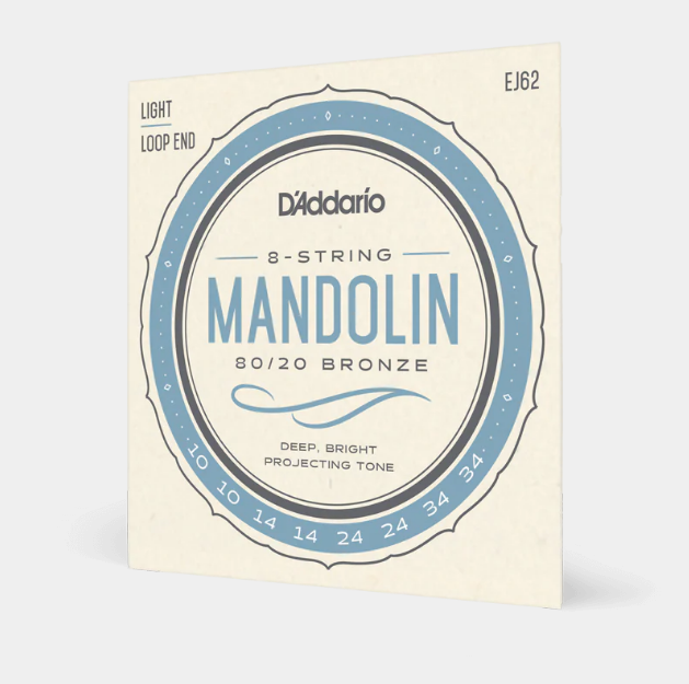D'Addario 8-String Mandolin 80/20 Bronze Strings