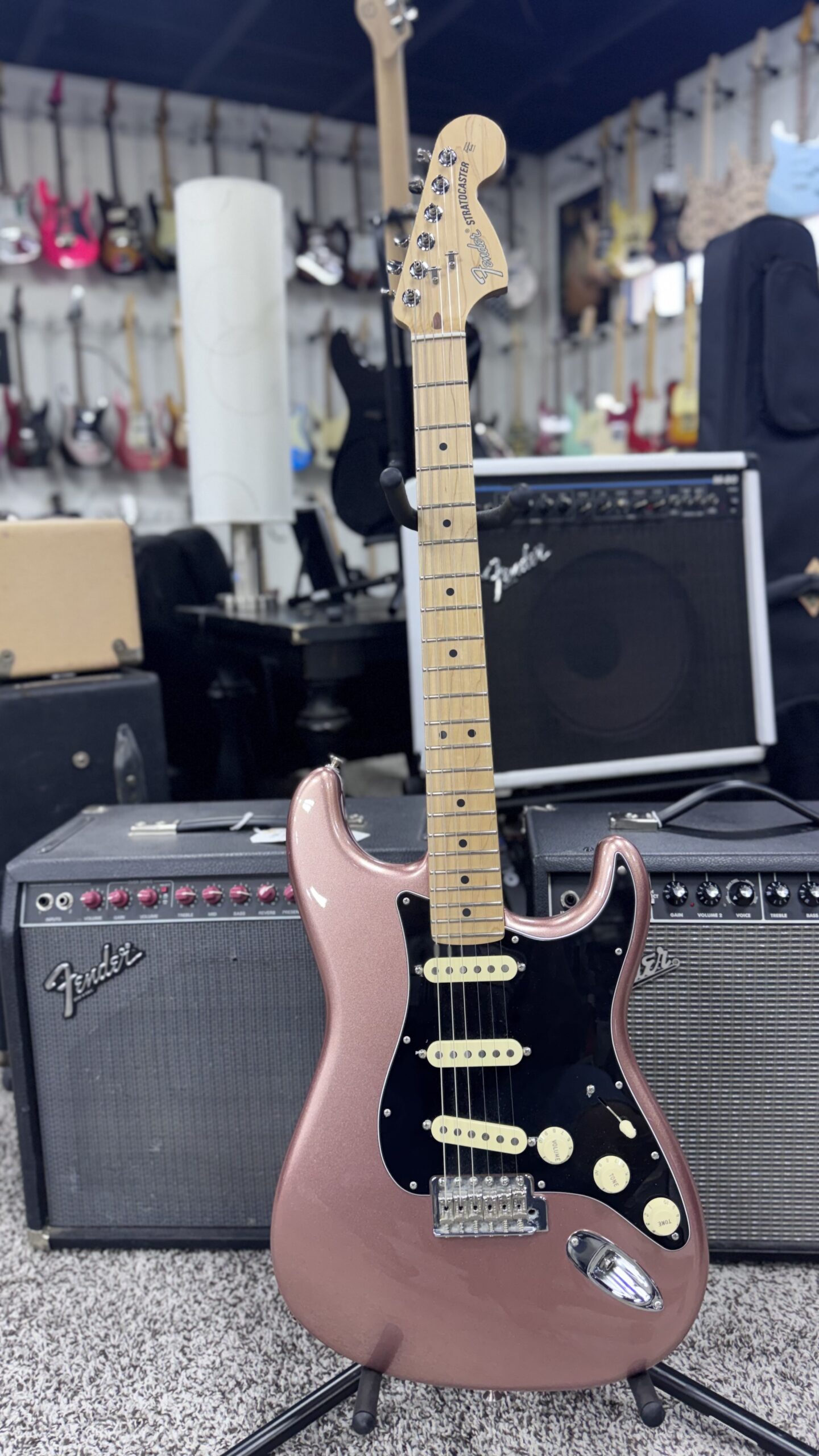 Fender American Performer Stratocaster, 2018, Penny, Excellent Condition w/ Hard Shell Case