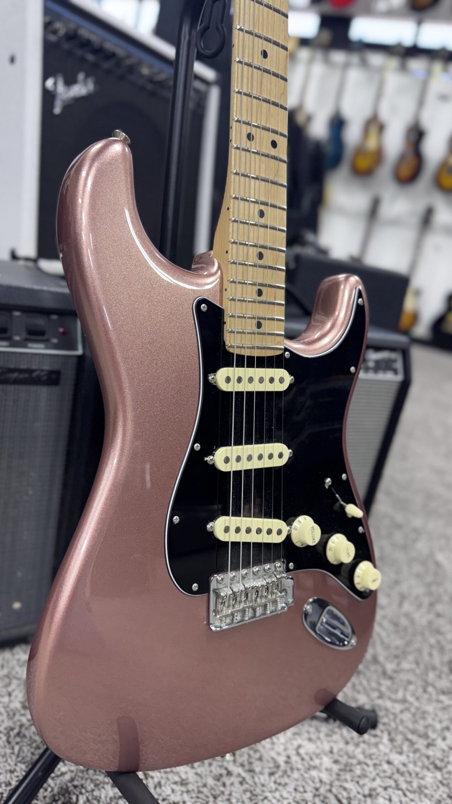 Fender American Performer Stratocaster, 2018, Penny, Excellent Condition w/ Hard Shell Case - Image 3