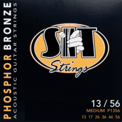 SIT P1356 Phosphor Bronze Acoustic Strings Medium 13-56