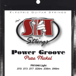 SIT Power Groove PN1046 Pure Nickel Electric Guitar Strings – Light 10–46