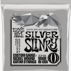 Ernie Ball John Mayer Silver Slinky Signature Guitar Strings 10.5-47