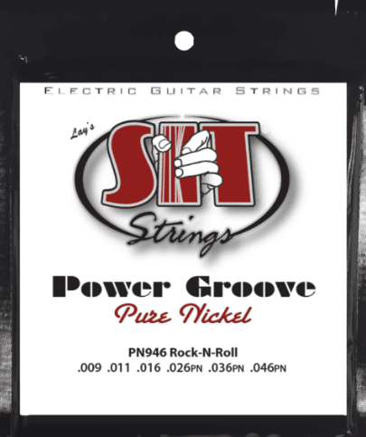 SIT Power Groove PN942 Pure Nickel Extra Light Electric Guitar Strings – Rock N Roll 9–46