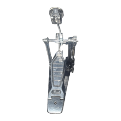Pearl P-101P Bass Drum Pedal – Used on a white background, showing the actual finish and wear