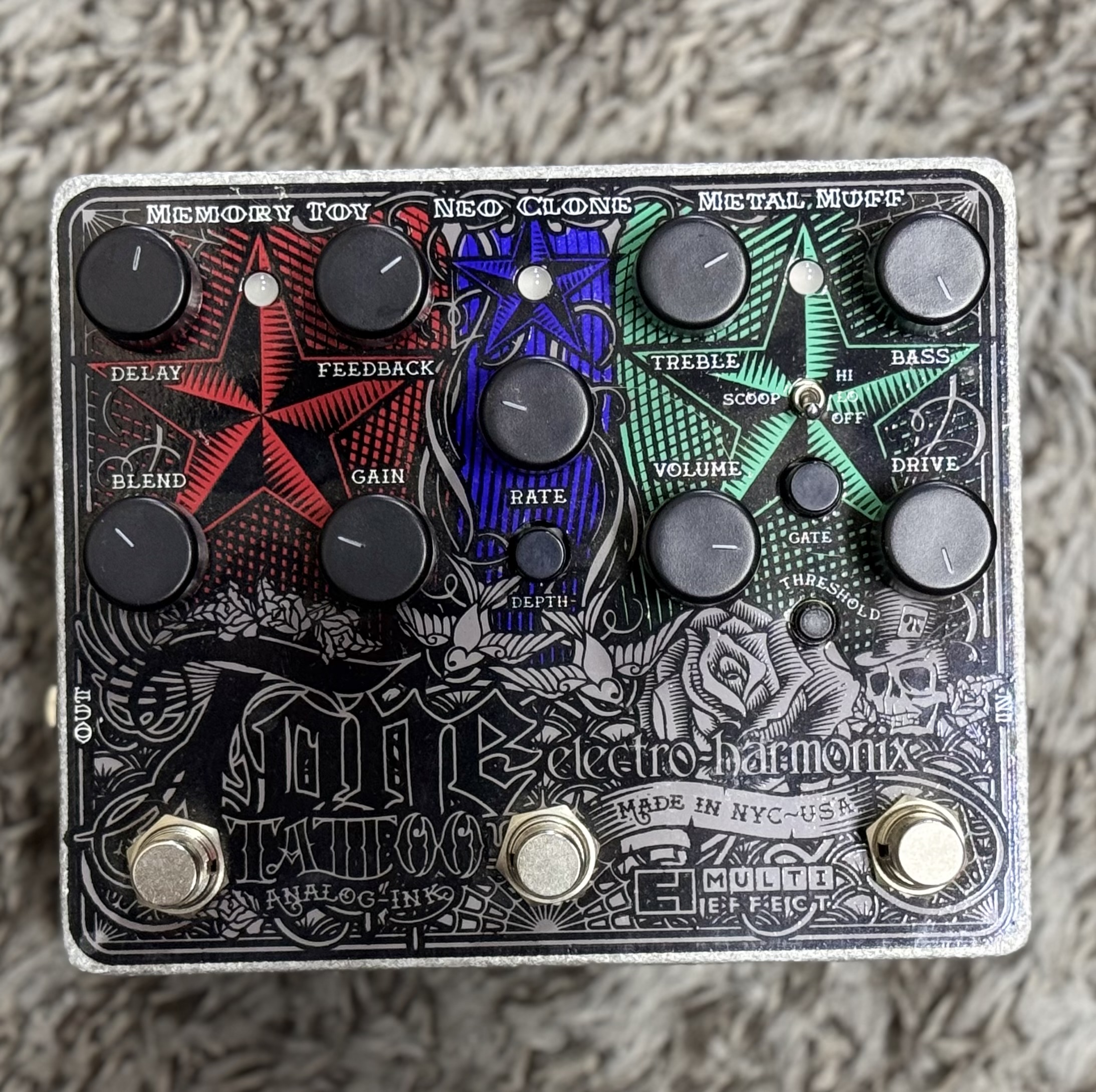 Electro-Harmonix Tone Tattoo Multi-Effects Pedal – Used