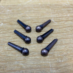 Margasa USA Classic Bronze Acoustic Bridge Pins, Set of 6