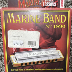 Hohner Marine Band 1896 Harmonica, Key of F