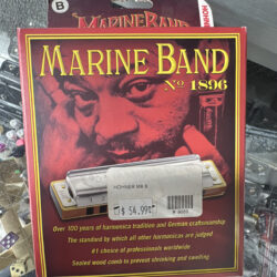 Hohner Marine Band 1896 Harmonica, Key of B
