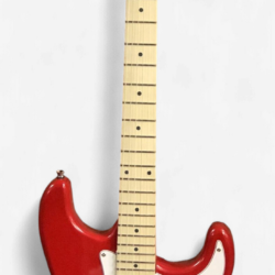 Defrancesco Texan 6 Strat Electric Guitar, Red